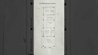 1200 sqft land area20×60 house plan for north facing with vasthu  Plan 12 shorts வாஸ்து [upl. by Charry596]