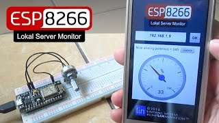 ESP8266 Web Server Data Monitor NodeMCU amp Its Android App simpLINnovation [upl. by Hudgens676]