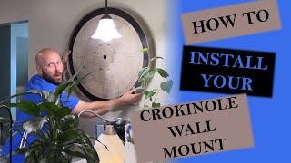 How to Install Your Crokinole Wall Mount [upl. by Dareg]