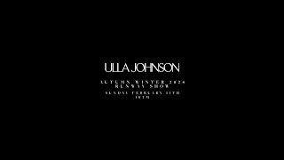 Ulla Johnson Autumn Winter 2024 [upl. by Llekcor969]