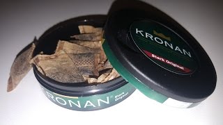 Snus review 9 Kronan Stark Original [upl. by O'Neil]