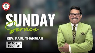 🔴🅻🅸🆅🅴 1030 English  Sunday Service  Rev Paul Thangiah  FGAG CHURCH  Kannuru [upl. by Tahmosh330]