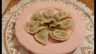 Pierogi z kapustą i grzybami wigilijne [upl. by Stanley]