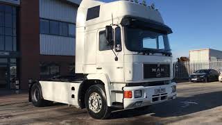 MAN F90 17322 ROADHAUS 4X2 TRACTOR UNIT 1993 L661 PKV [upl. by Livingstone]