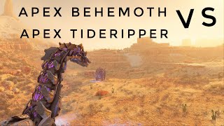 rematch Apex Behemoth vs Apex Tideripper Horizon Forbidden West [upl. by Gebhardt]