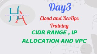 CIDR range in AWS  IP allocation  VPC  AWS cloud and DevOps free training  Telugu  Class3 [upl. by Aken934]