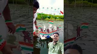 Bacchi ne boat mein tiranga lahraya shorts shortfeed tringa 15august comedy tiktok freefire [upl. by Havstad932]