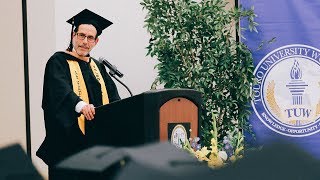 2017 TUW Valedictorian Speech  Dr Michael Eleff [upl. by Song]