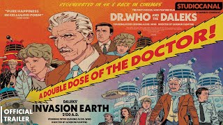 Dr Who amp the Daleks Invasion Earth 4k Double Bill  In cinemas this July Click info for locations [upl. by Adnema998]