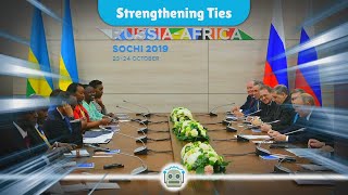 RussiaAfrica Partnership Forum Kicks Off in Sochi Amid Western Sanctions [upl. by Kcerb313]