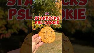 Pumpkin Spice Cookie  Starbucks UK 🇬🇧 [upl. by Attem]