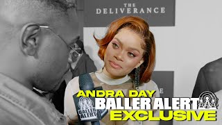 Andra Day Talks Her Role in The Deliverance the Emotional Journey of Filming amp the Films Impact [upl. by Nylirak]