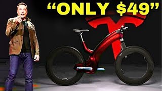 Elon Musk I Am Releasing Teslas NEW ELECTRIC BIKE This Week [upl. by Ttirb]