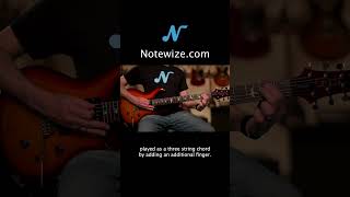 Open E5 Chord 3 note S2 PART 1  Chords 1  Notewize Basic Guitar [upl. by Anivel]