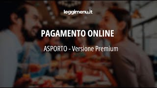 Tutorial  Pagamento Online per lordine da Asporto [upl. by Neffets]