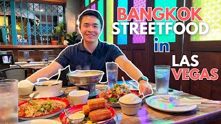 BANGKOK STREETFOOD IN VEGAS 🇹🇭 Chef Auntie with 40 Years Experience  LAS VEGAS CHINATOWN [upl. by Aramac]