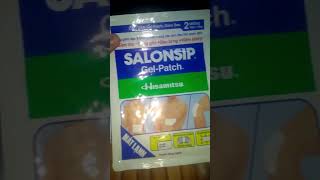 Salonpas hai loại nóng lạnh salonpas killerpain gelpatch [upl. by Krauss]