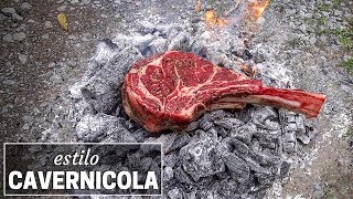 Carne Asada estilo Cavernícola  La Capital [upl. by Bugbee]