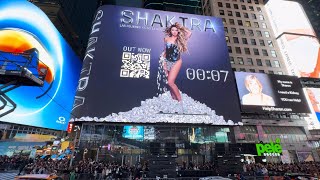 Shakira Live Pop Up Concert In Times Square New York City March 26 2024 [upl. by Ojyllek]