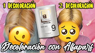 ¿ALFAPARF es el MEJOR Decolorante  Decolorándome el Cabello por Millonésima Vez [upl. by Enawyd]