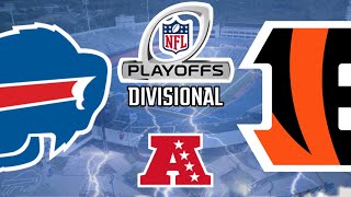 Cincinnati Bengals vs Buffalo Bills AFC DIVISIONAL NFL Playoffs Live Stream WATCH PARTY [upl. by Nueormahc71]