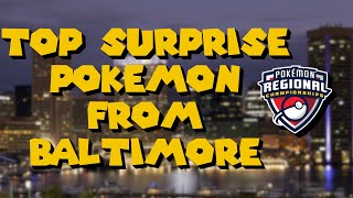 Top 5 Surprise Pokemon from the Baltimore Regional Championship [upl. by Purcell]