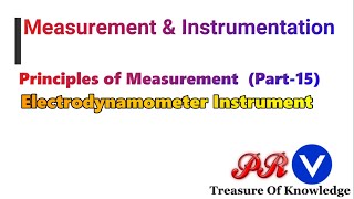 ELECTRODYNAMOMETER EMMC  Electronic Instrumentation and Measurement [upl. by Kiel472]