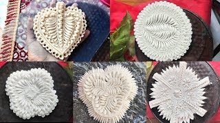 চমৎকার ৫টি নকশি পিঠা ডিজাইন  Nokshi Pitha Full Pitha Design 2024  Khan Ifte Busra [upl. by Thea]