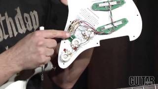 DiMarzio HS PreWired Pickguard [upl. by Ardnosak]