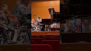 Rehearsing Brahms Piano Concerto No1 with Jordi Mora and Bruckner Orchestra in Munich [upl. by Rawlinson]