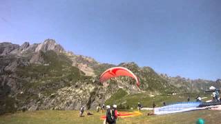 Tandem Paraglide Launch Chamonix [upl. by Carry]