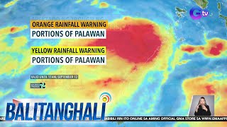 Weather update as of 1010 am September 12 2024  Balitanghali [upl. by Annairdna454]