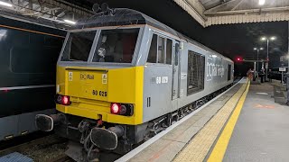 Trains at Exeter St Davids including 60029 [upl. by Brittney]