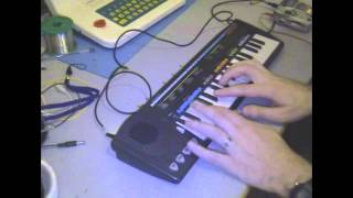 Circuit Bent Bontempi B20 Keyboard by freeform delusion [upl. by Dryfoos]