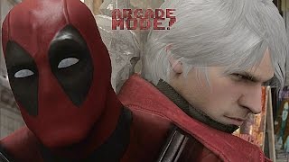 DEADPOOL vs DANTE  ARCADE MODE EPISODE 2 [upl. by Radloff]