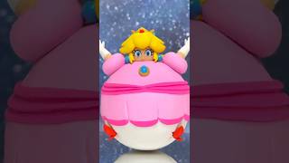 Making BalloonPrincess Peach with Clay [upl. by Enohpets937]