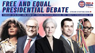 LIVE 2024 Presidential Debate for ThirdParty or Independent Candidates [upl. by Vance]