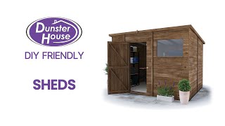 DIY Friendly Sheds  Dunster House [upl. by Pruchno]