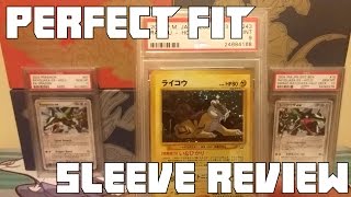 PSA BGS Perfect Fit Graded Card Sleeve Review [upl. by Etsirk]