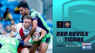 Highlights  Salford Red Devils v Castleford Tigers  2024 Betfred Super League Round 19 [upl. by Orlan]