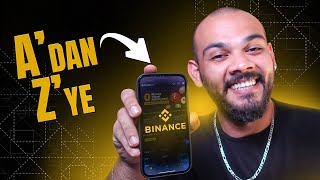 SIFIRDAN MOBİL BINANCE TR EĞİTİMİ   Hesap Nasıl Açılır  Para Nasıl Yatırılır  Bitcoin AL [upl. by Anihta744]