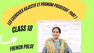 Les exercices Adjectif et pronom possessif [upl. by Nawj]