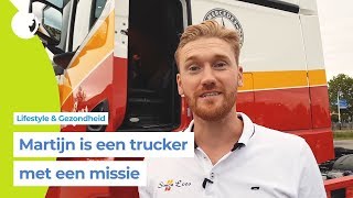 Vloggende trucker Martijn maakt chauffeursvak leuk [upl. by Adelia]