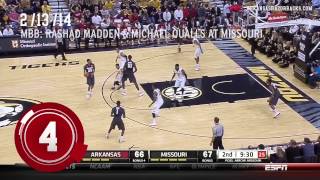 201314 Arkansas ESPN Sportscenter Top Ten Plays [upl. by Gerhardine]