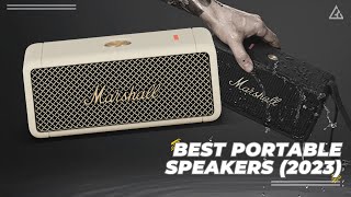 Best Bluetooth Speaker 2023 Top 5 Best Portable Speakers in 2023 [upl. by Angelle411]