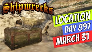 GTA Online Shipwreck Locations For March 31  Shipwreck Daily Collectibles Guide GTA 5 Online [upl. by Anined412]