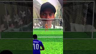 Penalty kick Game cr7 football goat ronaldo [upl. by Aihsatsan]