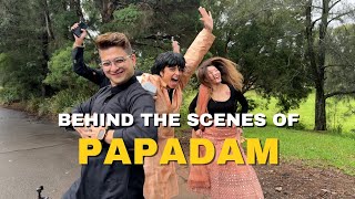 Behind the scenes of Papadam Bdrama [upl. by Inat]