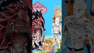 Goku amp Saitama vs Jiren Garou Goku black amp Sukuna shorts [upl. by Horwath]