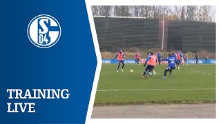 FC Schalke 04  Training Live 0212 [upl. by Bruyn360]